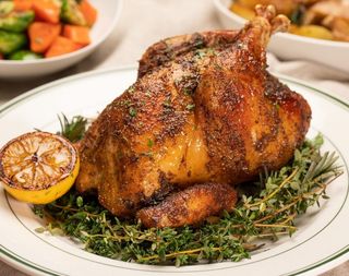 Pollo intero arrosto