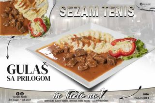 Gulaš sa prilogom
