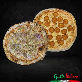 Double  médium  Pizza