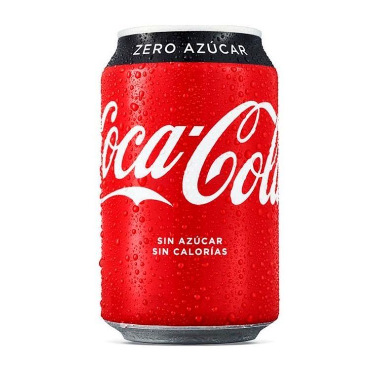Coca Cola Zero Azúcar, Lata 330ml