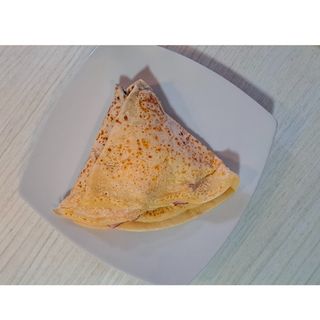 Palačinka sa kulenom, sirom, urnebesom i mexican sosom