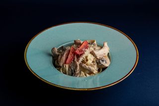 Паста "Альфредо" с курицей