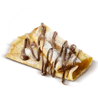 Crepe Con Chocolate Con Avellanas Gianduja