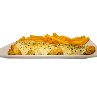 Milanesa escalope provolone