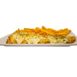 Milanesa escalope provolone