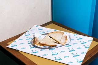 Farinata di grano e nutella