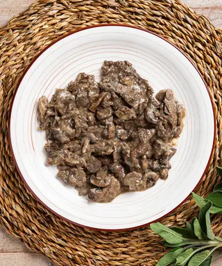 Scaloppina con funghi porcini - PASTO KETO