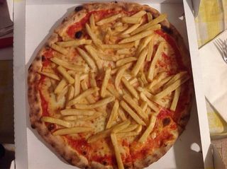Pizza patatine