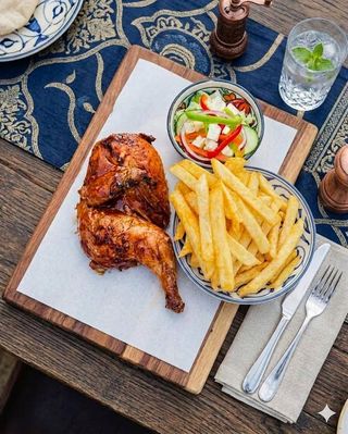 Chips and Half Chicken