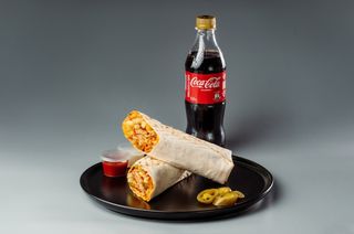 Донер в лаваше 1,5 куриный + НАПИТОК Г