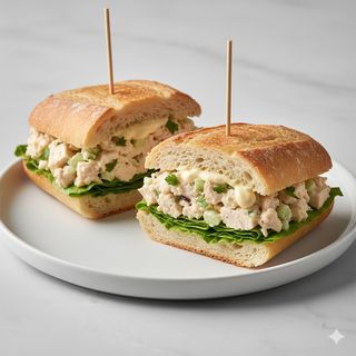 Baguette De Pollo Con Mayonesa