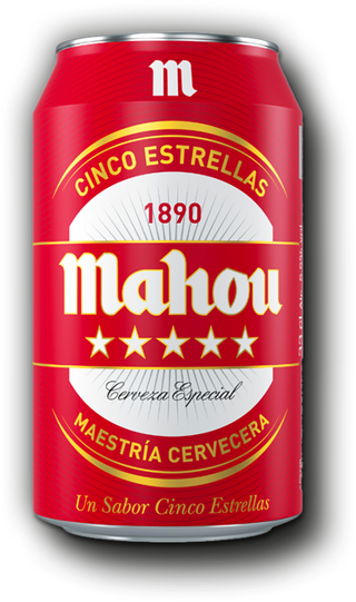Lata Mahou 5 Estrellas