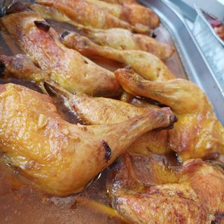 Muslo De Pollo Asado (Aprox 300g.)(Ración Fría)