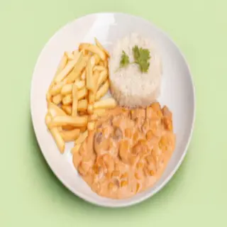Strogonoff de franco / Strogonoff de pollo