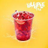 Bubble tea Pink Grapefruit L