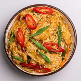 Лапша Удон з куркою