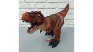 Динозавр Rex красный