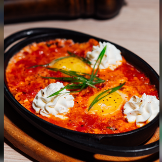 ერბოკვერცხი შაკშუკა კრემეტეს ყველით