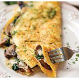 Spinach & Mushroom Omelette