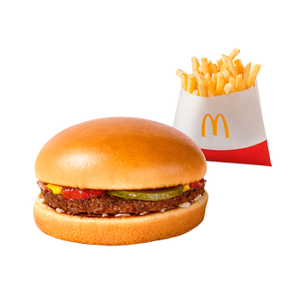 Hamburger 2forU z frytkami