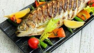 კალმახი გრილზე