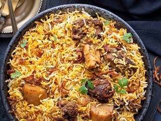 Beef biryani