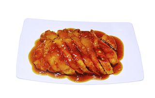 Pollo Con Salsa De Ajo