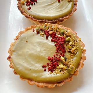 Keto Tartaletki Malinowo-Pistacjowe max. 3szt