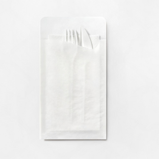 Set Cubiertos Y Servilleta