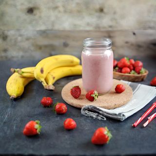 смузи клубника-банан