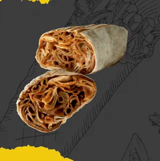 Tortilla lub pita rollo samo mięso king special