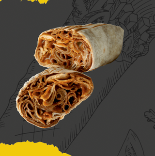 Tortilla lub pita rollo samo mięso King Special