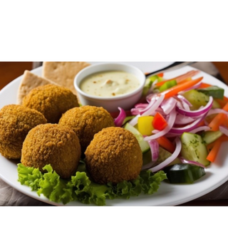 Talerz falafel
