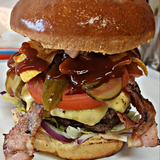 BURGER PODWÓJNA WOŁOWINA