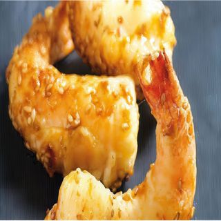 Gambas Con Sésamo