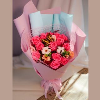 Buchet din trandafiri de săpun