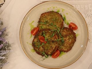 Драники с мясом