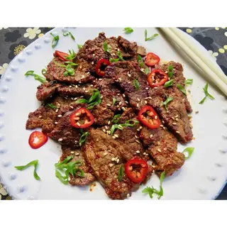 Pan Fried Beef