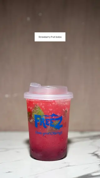 Strawberry Fruit Boba
