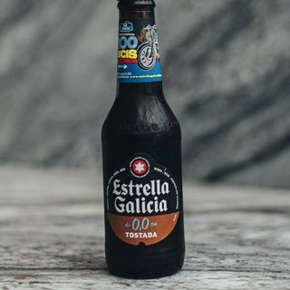 CERVEZA ESTRELLA GALICIA TOSTADA 0,0