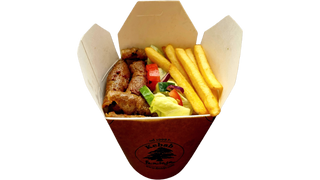 41- Kebab wołowy [DUŻY BOX]