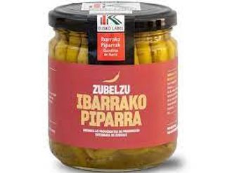 Guindillas Piparras En Vinagre. Zubelzu. Tarro 345 Gr