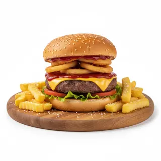 Hamburger toscano single