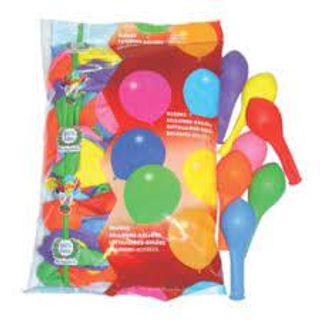 Bolsa 200 Globos Colores