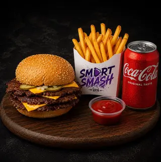 Gorilla smash burger obrok