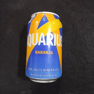 Aquarius Naranja lata 330ml.