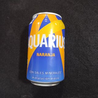 Aquarius Naranja lata 330ml.