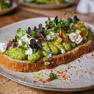 AVOCADO AND FETA THEY ARE IN LOVE