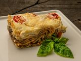 Veg Лазанья з веган фаршем та грибами
