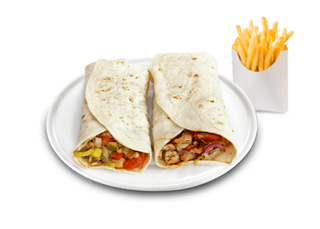 Fajitas Poulet + Frites